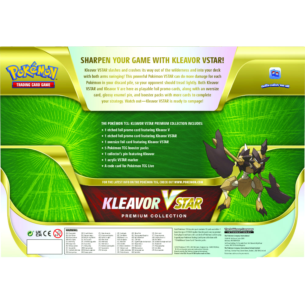 Pokémon TCG: Kleavor VSTAR Premium Collection