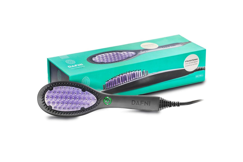 Dafni Original Hair Straightening Ceramic Brush - Tamidly.com