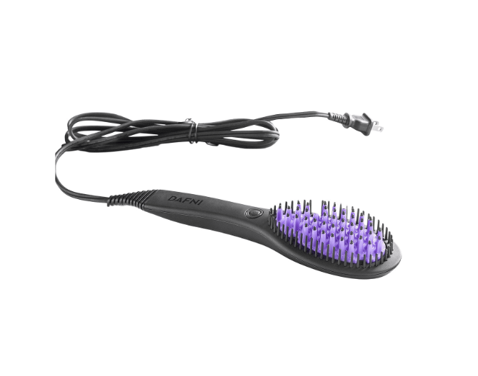 Dafni Original Hair Straightening Ceramic Brush - Tamidly.com