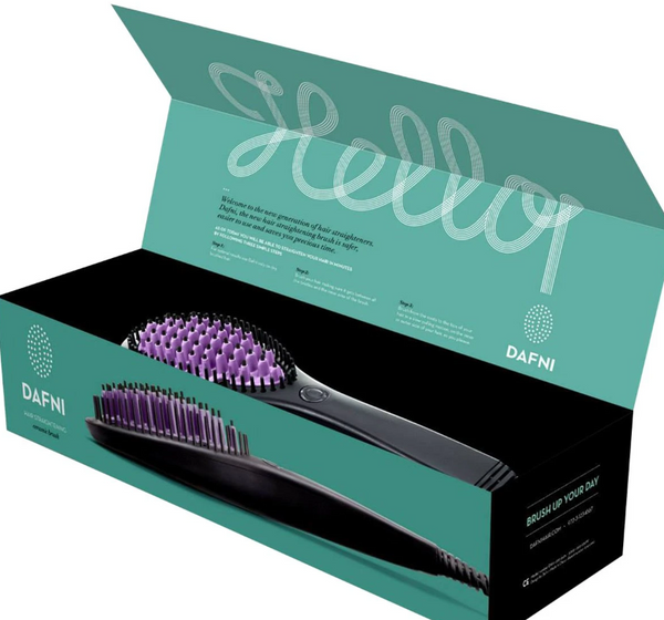 Dafni Original Hair Straightening Ceramic Brush - Tamidly.com