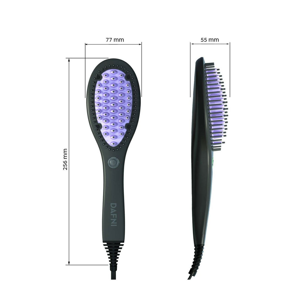 Dafni Original Hair Straightening Ceramic Brush - Tamidly.com